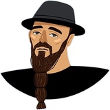 Bearded Pirate WhatsApp Sticker #2