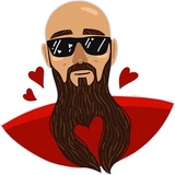 Bearded Pirate WhatsApp Sticker #7