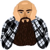 Bearded Pirate WhatsApp Sticker #8