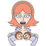 Ricked WhatsApp Sticker #30