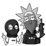 Ricked WhatsApp Sticker #9