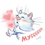 Rinas Blue Cats WhatsApp Sticker #8