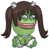 Sad Pepe WhatsApp Sticker #13