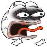 Sad Pepe WhatsApp Sticker #14
