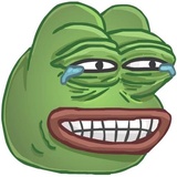 Sad Pepe WhatsApp Sticker #3