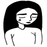 Feeling Sad WhatsApp Sticker #10