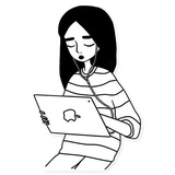 Feeling Sad WhatsApp Sticker #12