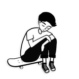 Feeling Sad WhatsApp Sticker #15