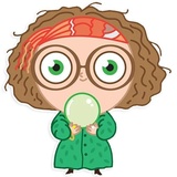 Saint Potter WhatsApp Sticker #9