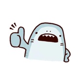 Shark Time WhatsApp Sticker #23