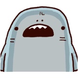 Shark Time WhatsApp Sticker #24