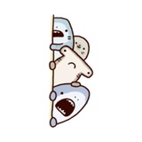 Shark Time WhatsApp Sticker #25