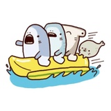 Shark Time WhatsApp Sticker #26