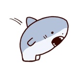 Shark Time WhatsApp Sticker #4