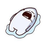 Shark Time WhatsApp Sticker #7