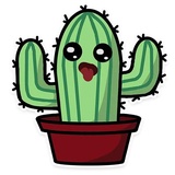 Cactus WhatsApp Sticker pack