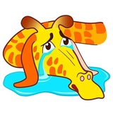 Giraffe Shrogren WhatsApp Sticker #13