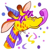 Giraffe Shrogren WhatsApp Sticker #15