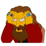 Simpsons WhatsApp Sticker #10