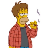 Simpsons WhatsApp Sticker #13