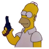 Simpsons WhatsApp Sticker #19