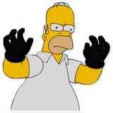 Simpsons WhatsApp Sticker #21