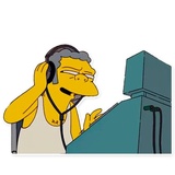 Simpsons WhatsApp Sticker #23