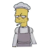 Simpsons WhatsApp Sticker #3