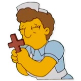 Simpsons WhatsApp Sticker #8