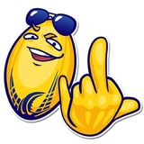 Snow Beach & Rugby WhatsApp Sticker #17