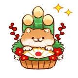 Soft and cute dog Shiba Inu WhatsApp Sticker #2