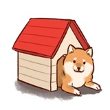 Soft and cute dog Shiba Inu WhatsApp Sticker #22