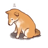 Soft and cute dog Shiba Inu WhatsApp Sticker #23