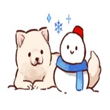 Soft and cute dog Shiba Inu WhatsApp Sticker #29