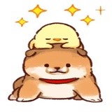 Soft and cute dog Shiba Inu WhatsApp Sticker #7