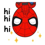 Spiderman classic WhatsApp Sticker #11