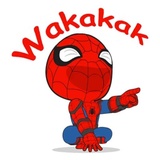 Spiderman classic WhatsApp Sticker #12