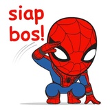 Spiderman classic WhatsApp Sticker #17