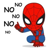 Spiderman classic WhatsApp Sticker #19