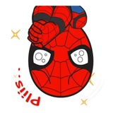 Spiderman classic WhatsApp Sticker #2