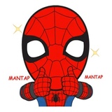 Spiderman classic WhatsApp Sticker #22