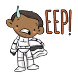 Star Wars The Force Awakens WhatsApp Sticker #11