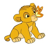 Lion King Cartoon WhatsApp Sticker #10