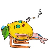 Juicy the Lemon WhatsApp Sticker #12