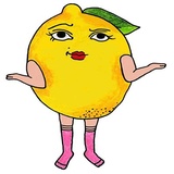 Juicy the Lemon WhatsApp Sticker #24