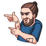 Thirty Seconds to Mars WhatsApp Sticker #5