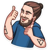 Thirty Seconds to Mars WhatsApp Sticker #8