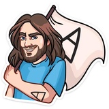 Thirty Seconds to Mars WhatsApp Sticker #9