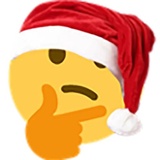 Thinking WhatsApp Sticker #11