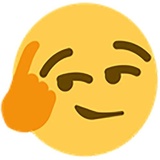 Thinking WhatsApp Sticker #22